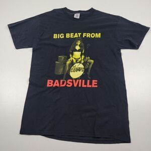 Vintage 90s The Cramps Shirt Size Large Horror Punk Rock Goth Band Tour Epitaph